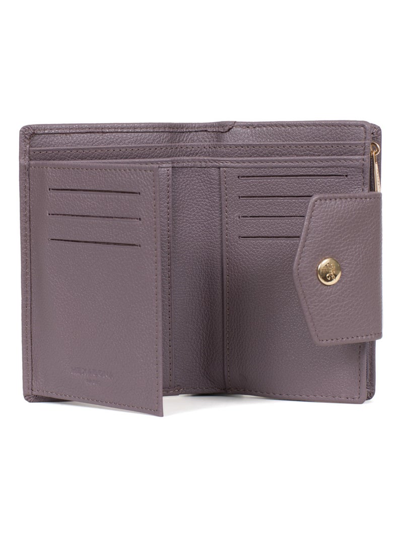 Portefeuille  2 volets  Stop RFID  Cuir LUNA Parme - Kiabi