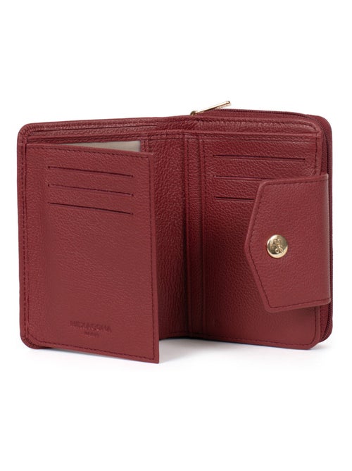 Portefeuille  2 volets  Stop RFID  Cuir LUNA - Kiabi