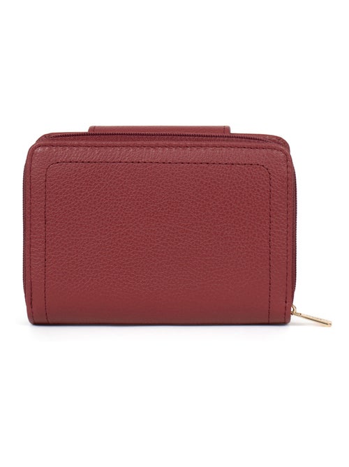 Portefeuille  2 volets  Stop RFID  Cuir LUNA - Kiabi