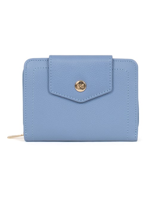 Portefeuille  2 volets  Stop RFID  Cuir LUNA - Kiabi