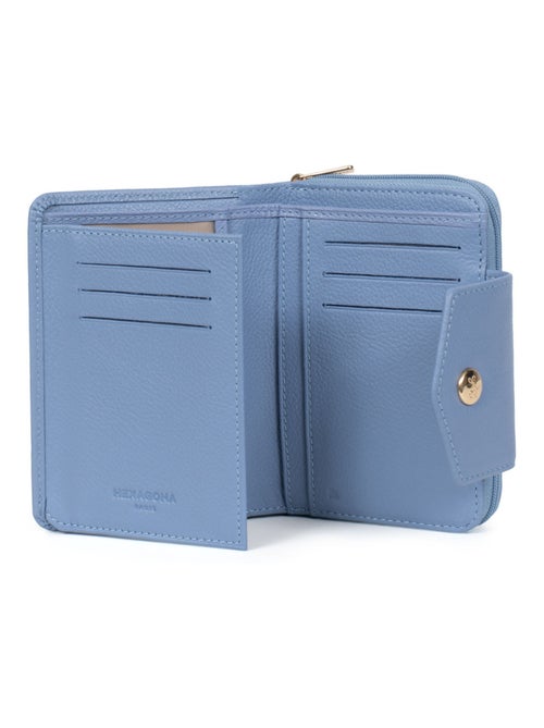 Portefeuille  2 volets  Stop RFID  Cuir LUNA - Kiabi