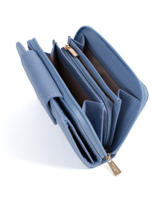 Portefeuille  2 volets  Stop RFID  Cuir LUNA - Kiabi