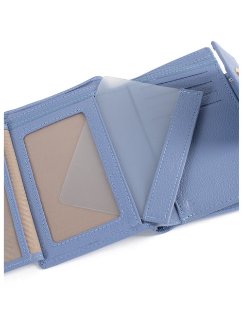 Portefeuille  2 volets  Stop RFID  Cuir LUNA - Kiabi