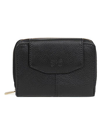 Portefeuille 2 volets Stop RFID Cuir Parisienne