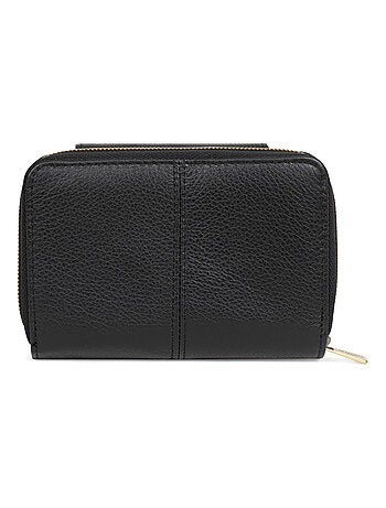 Portefeuille 2 volets Stop RFID Cuir Parisienne