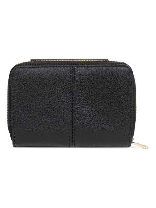 Portefeuille  2 volets  Stop RFID  Cuir Parisienne - Kiabi