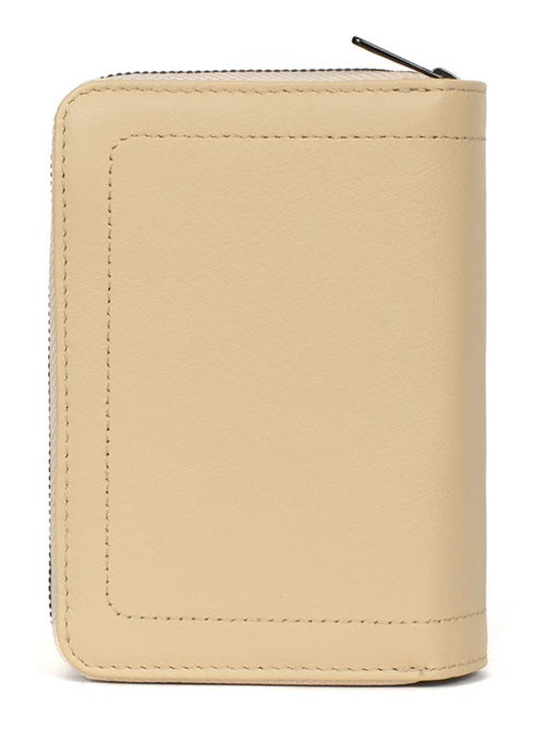 Portefeuille  2 volets  Stop RFID  Cuir SAUVAGE - Kiabi