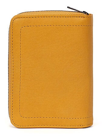 Portefeuille 2 volets Stop RFID Cuir SAUVAGE