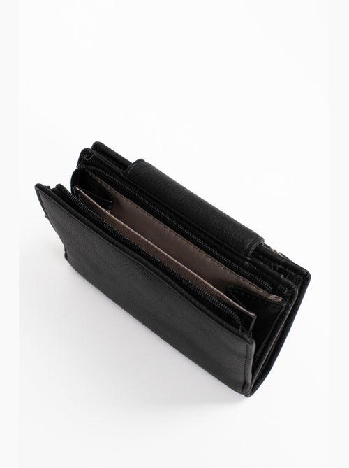 Portefeuille 2 volets Stop RFID MOLY - Kiabi Portefeuille 2 volets Stop RFID MOLY - Kiabi