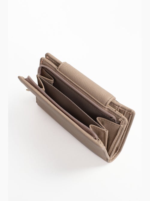 Portefeuille 2 volets Stop RFID MOLY - Kiabi Portefeuille 2 volets Stop RFID MOLY - Kiabi