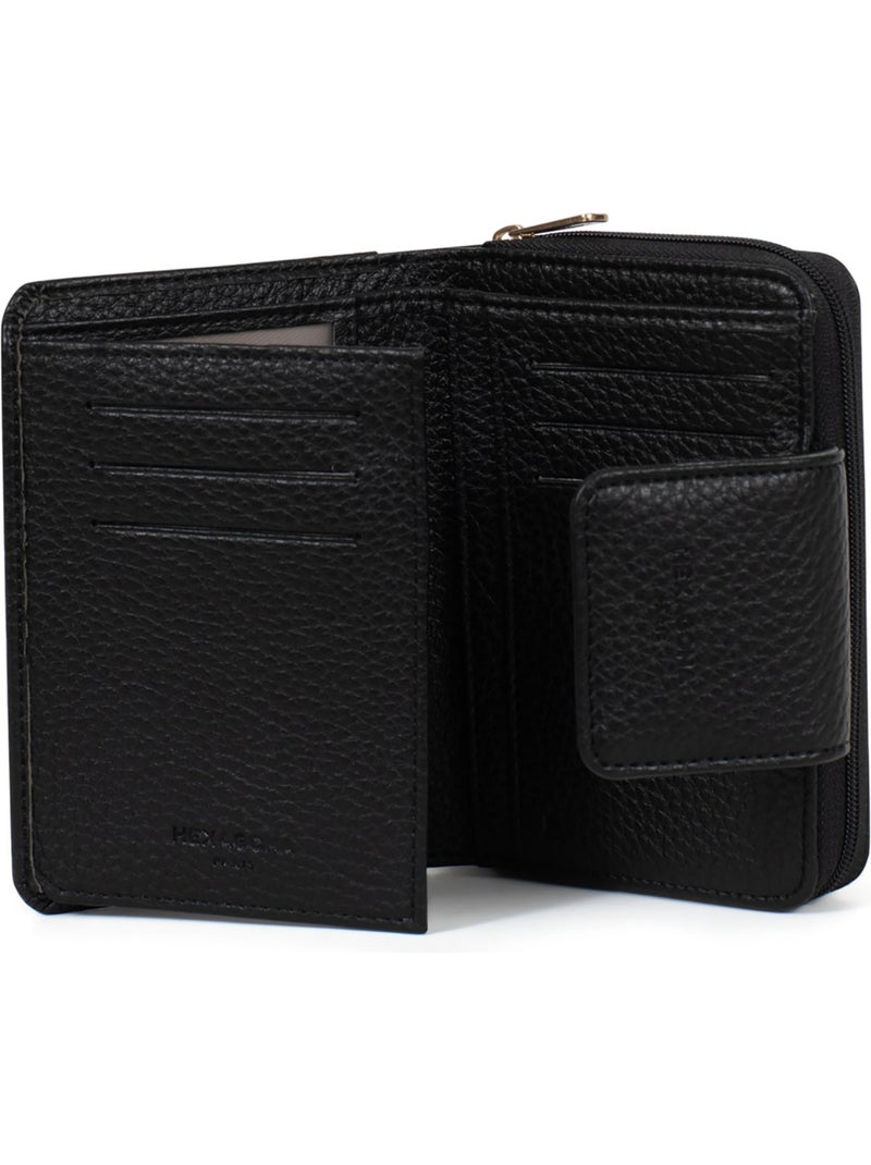 Portefeuille  2 volets  Stop RFID ZORA Noir - Kiabi