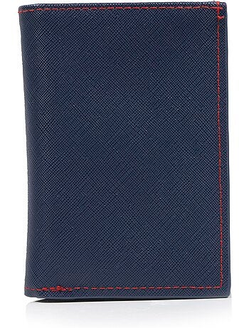 Portefeuille 3 volets homme noir isotoner