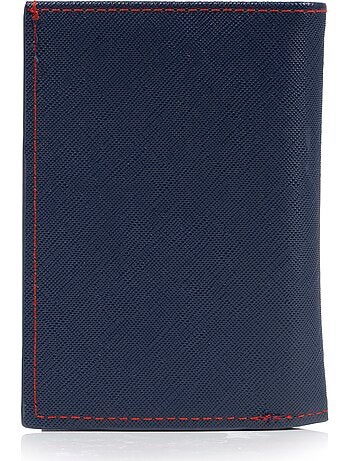Portefeuille 3 volets homme noir isotoner