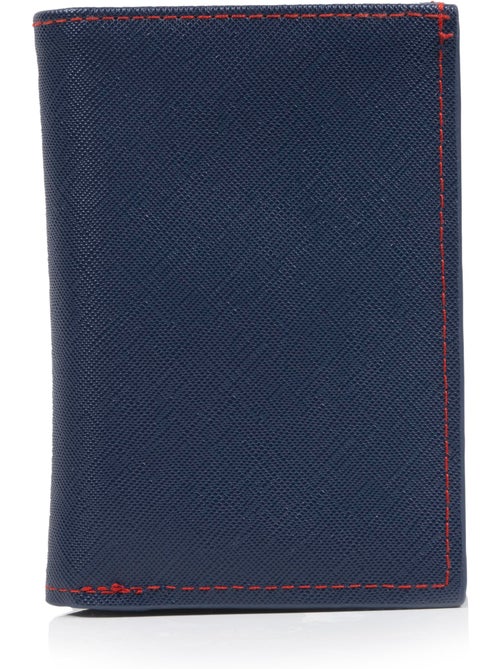 Portefeuille 3 volets homme marine isotoner - Kiabi Portefeuille 3 volets homme marine isotoner - Kiabi
