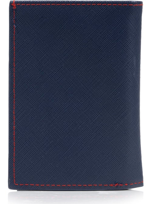 Portefeuille 3 volets homme marine isotoner - Kiabi Portefeuille 3 volets homme marine isotoner - Kiabi
