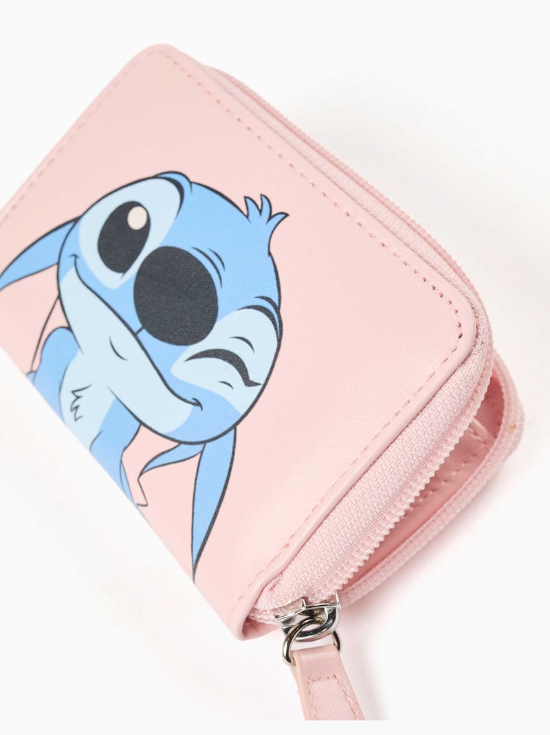 Portefeuille avec imprimé Stitch et Angel Rose - Kiabi