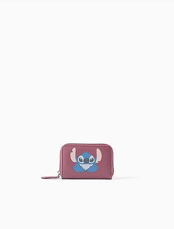 Portefeuille avec imprimé Stitch