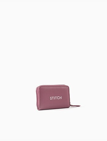 Portefeuille avec imprimé Stitch