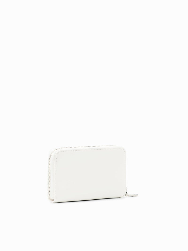 Portefeuille Basic 2 Desigual Blanc - Kiabi