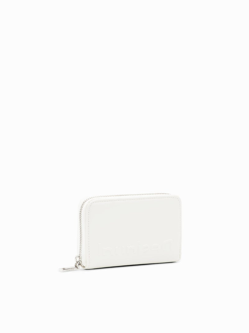 Portefeuille Basic 2 Desigual Blanc - Kiabi