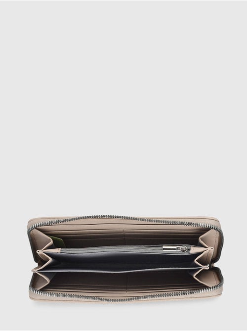 Portefeuille Classic Miniprix Toile Enduite - Kiabi