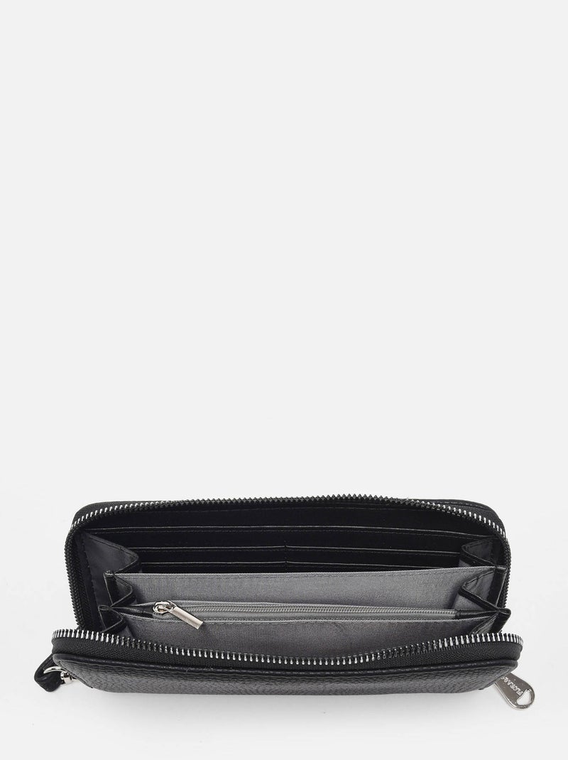Portefeuille Classic Miniprix Toile Enduite Noir Noir - Kiabi