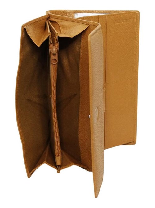Portefeuille compagnon cuir JOPLIN - Kiabi