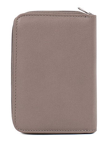 Portefeuille Cuir 2 Volets Stop RFID Femme Émy | FAGOLA