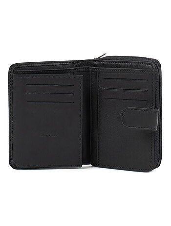 Portefeuille Cuir 2 Volets Stop RFID Femme Émy | FAGOLA