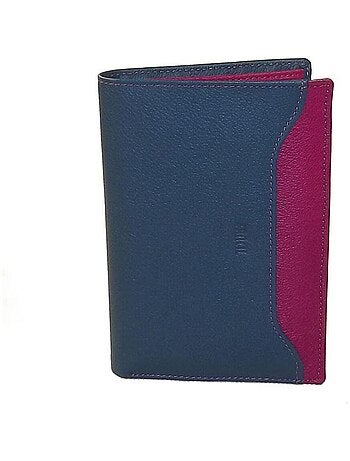 Portefeuille cuir bi-ton MARTIN