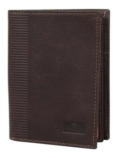 Portefeuille cuir David William D5344 - Kiabi