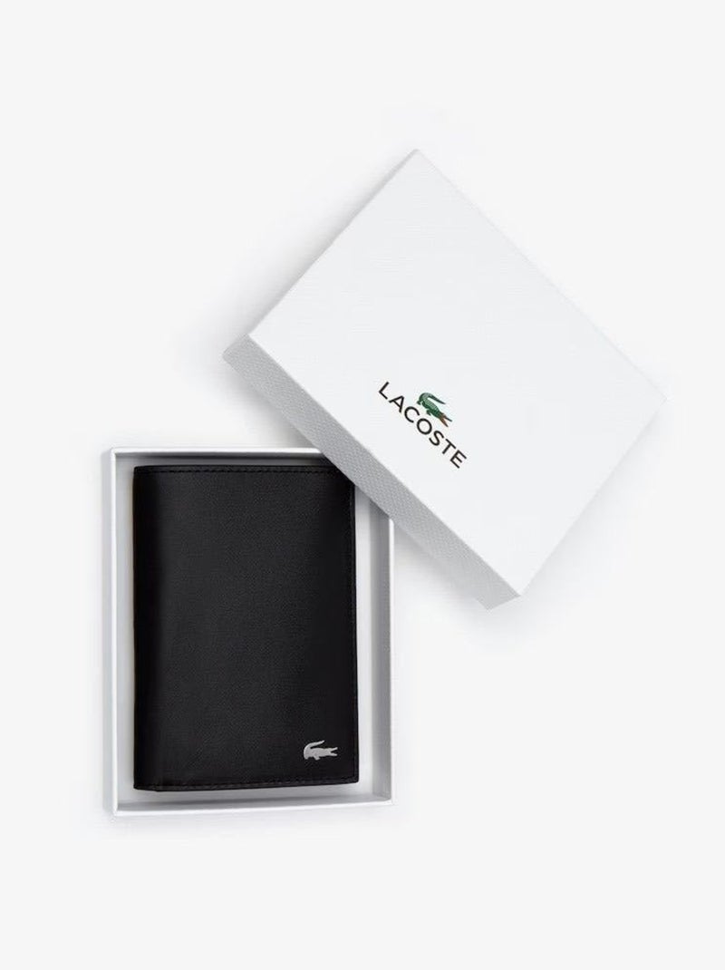Portefeuille cuir homme Fitzgerald Lacoste Noir - Kiabi