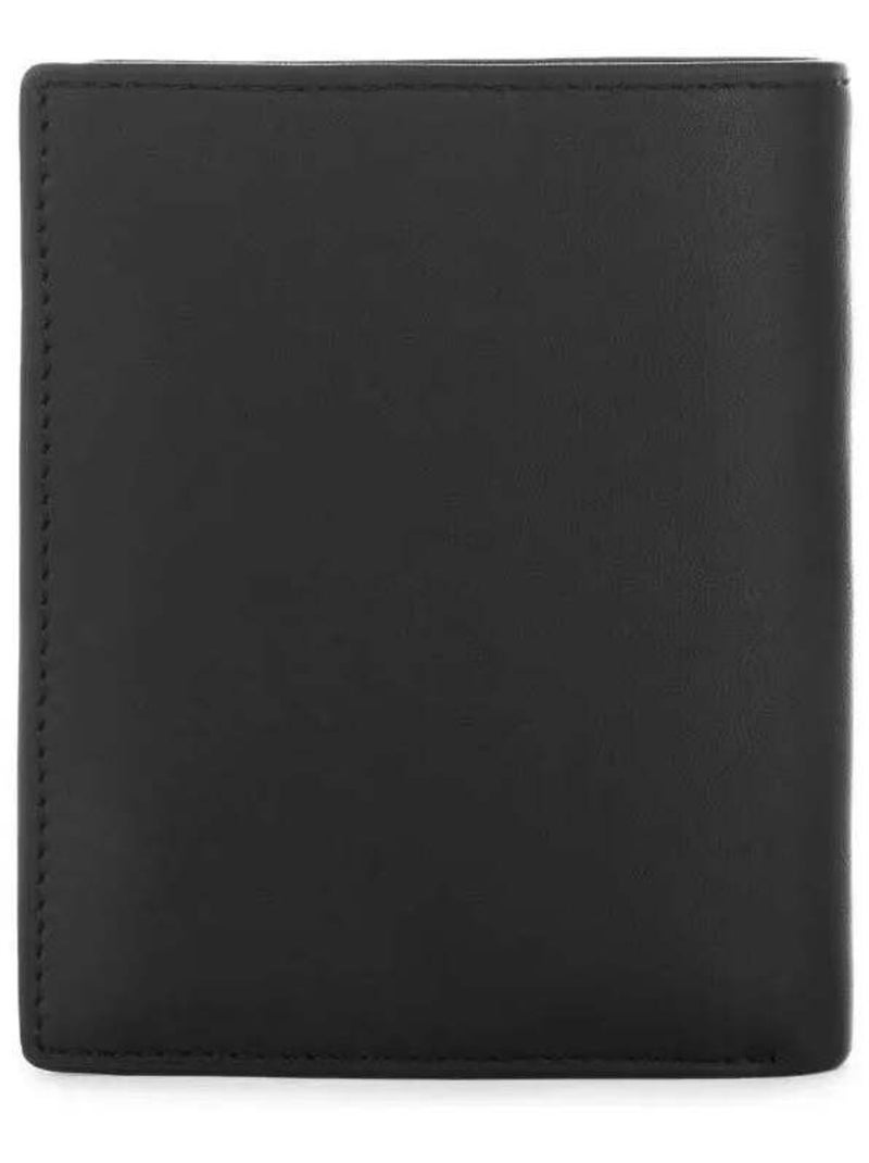 Portefeuille cuir Lancaster vintage Noir - Kiabi