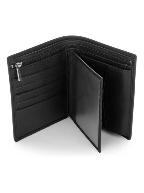 Portefeuille cuir Lancaster vintage - Kiabi