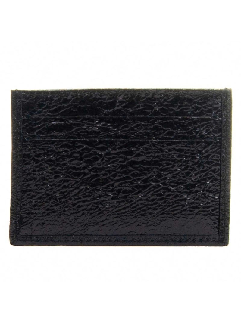 Portefeuille Cuir Naturel Purapiel Noir - Kiabi
