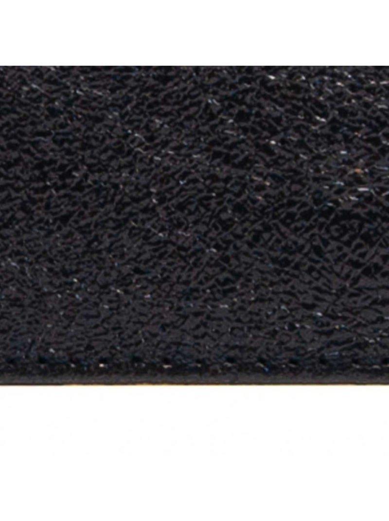 Portefeuille Cuir Naturel Purapiel Noir - Kiabi