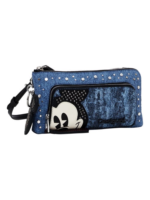 Portefeuille Desigual Mickey Denim Edge Lisa - Kiabi