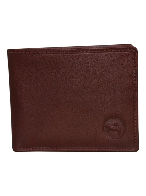 Portefeuille en Cuir Homme avec Protection RFID - Kiabi