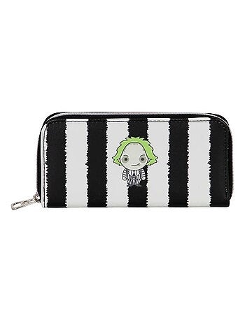 Portefeuille Essential - Bételgeuse / Beetlejuice Stripes - Blanc - Taille Unique