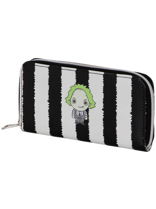 Portefeuille Essential - Bételgeuse / Beetlejuice Stripes - Blanc - Taille Unique - Kiabi