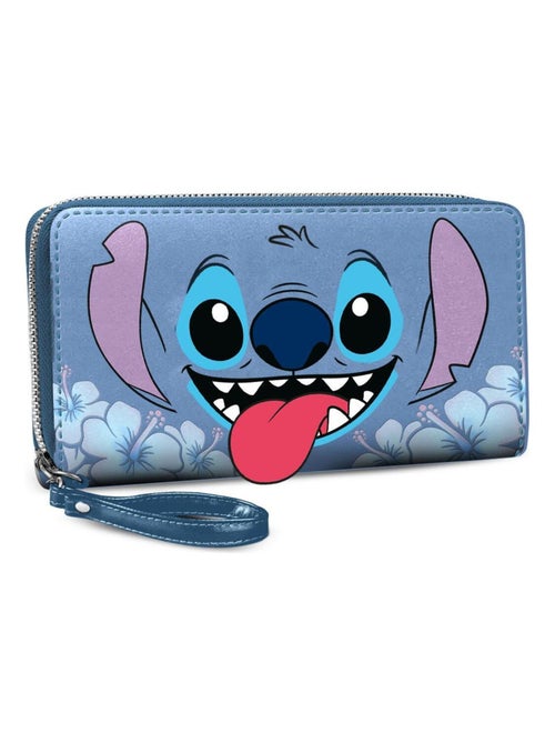 Portefeuille Essential - Disney Lilo et Stitch Tongue - Bleu - Taille Unique - Kiabi