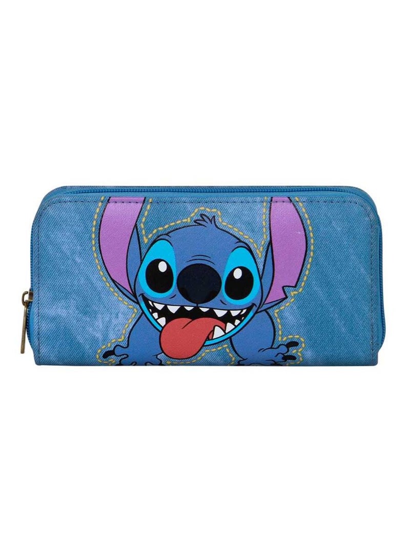 Portefeuille Essential - Disney Lilo et Stitch Updown - Bleu - Taille Unique Bleu - Kiabi