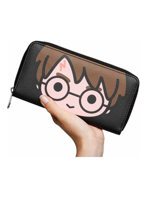Portefeuille Essential - Harry Potter Chibi - Brun - Taille Unique - Kiabi