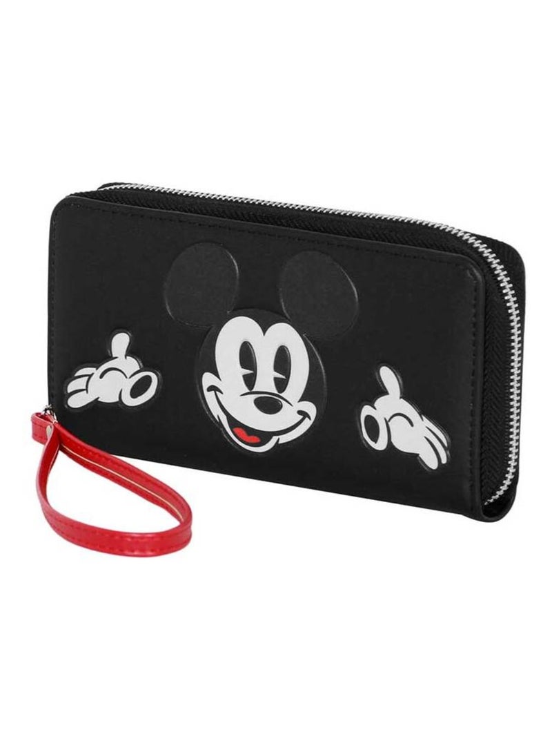 Portefeuille Essentiel - Disney Mickey Mouse Face - Multicolore - Taille Unique Multicolore - Kiabi