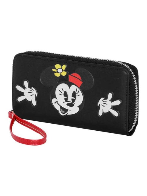 Portefeuille Essentiel - Disney Minnie Mouse Face - Multicolore - Taille Unique - Kiabi