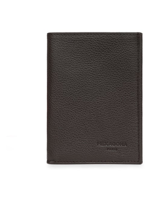 Portefeuille européen  1 volet  Cuir CONFORT - Kiabi