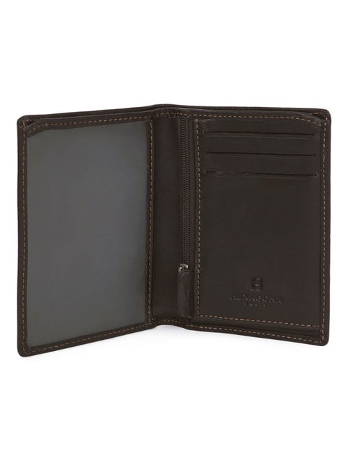 Portefeuille européen  1 volet  Cuir FÉLIN - Kiabi