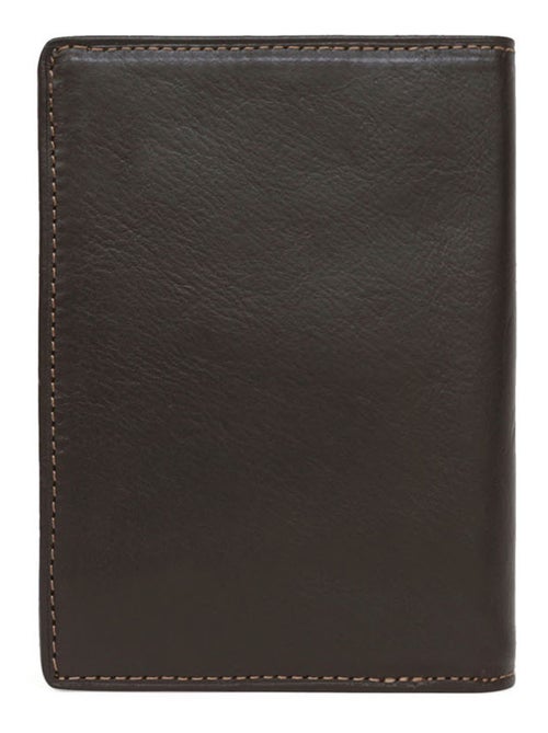 Portefeuille européen  1 volet  Cuir FÉLIN - Kiabi