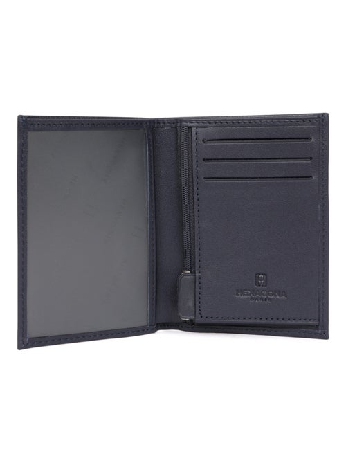 Portefeuille européen  1 volet  Cuir SOFT - Kiabi