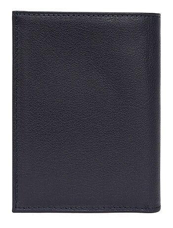 Portefeuille européen 1 volet cuir soft hexagona
